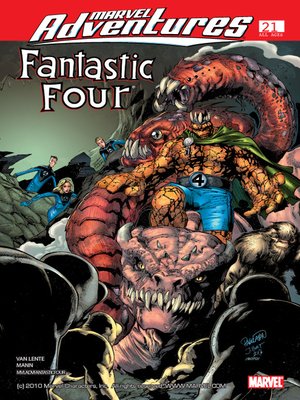 cover image of Marvel Adventures Fantastic Four, Issue 21